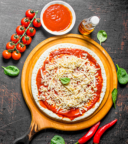 トマトソースの家族のレシピ